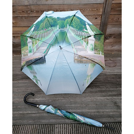 Parapluie pliant PIGANIOL avec photo Pont Canal de Briare