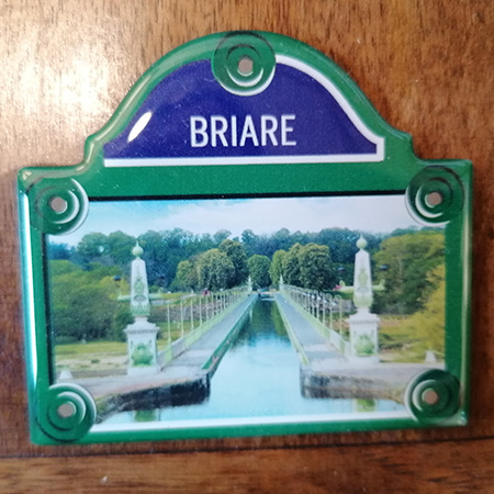 Magnet Rue Briare le Pont Canal