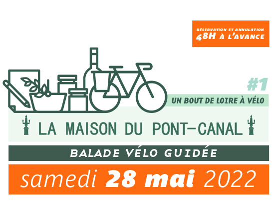Balade à vélo guidée Briare 28 Mai 2022