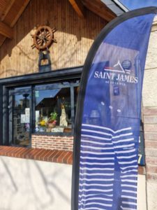 Nouvelle collection Printemps - été Saint James Disponible à La maison du Pont Canal